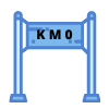 km 0